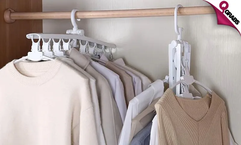 8-in-1 Space Saving Hanger!